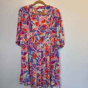 FRNCH Paris Spring Floral Babydoll Dress Small